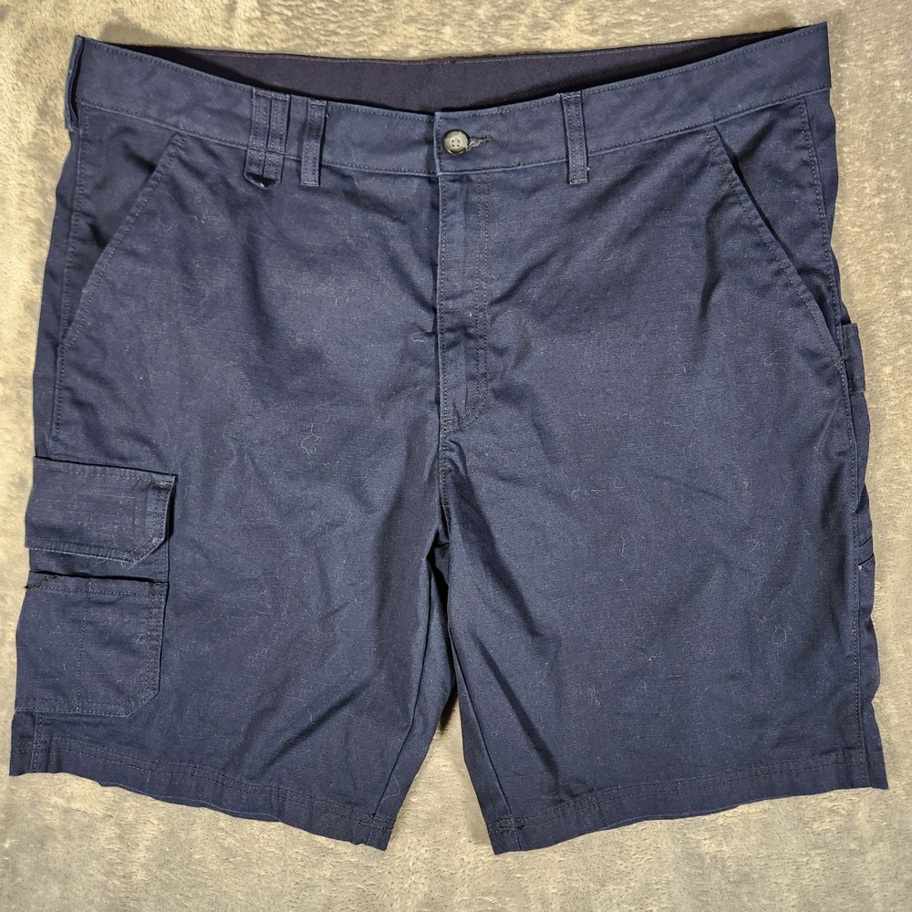 Brahma Shorts Mens Trailblazer 40 BR15100134122 Dark Navy Blue Cargo Utility EUC